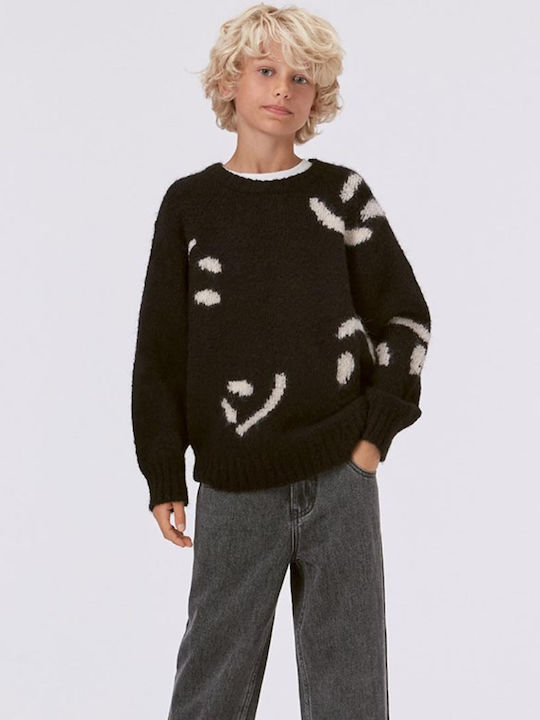 Molo Kids Sweater Long Sleeve Black