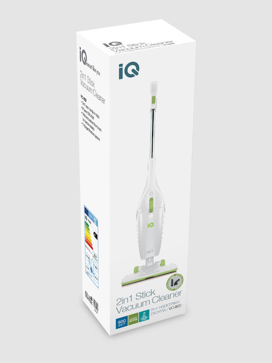 IQ Electrică Aspirator Stick & Mână 600W Alb