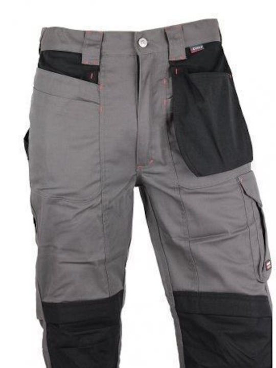 Cofra Bricklayer Work Trousers Gray