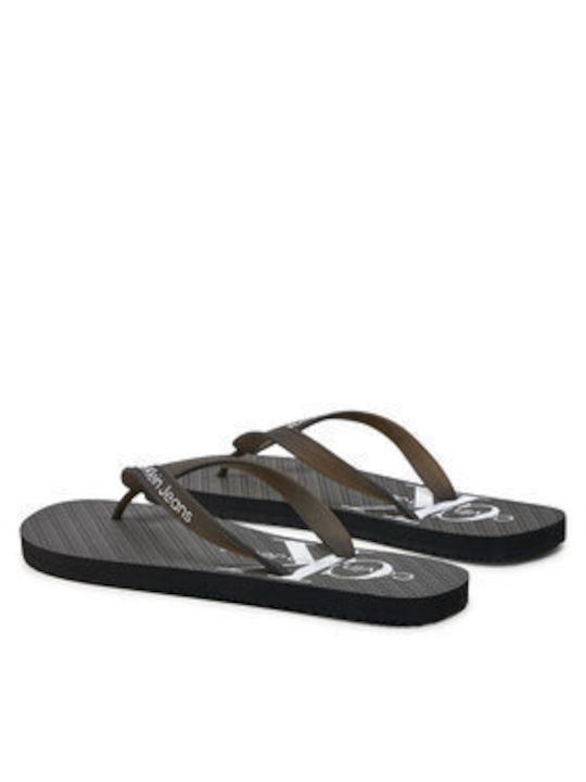 Calvin Klein Frauen Flip Flops in Schwarz Farbe