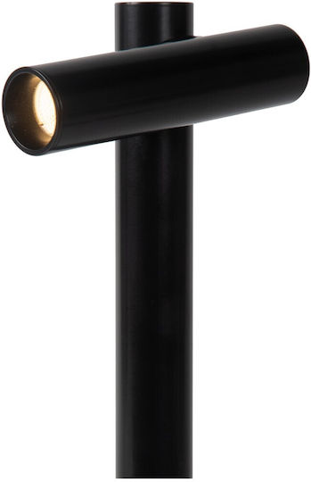 Lucide Lightning Metall Tischlampe LED mit Schwarz Schirm und Basis