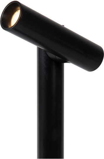 Lucide Lightning Metall Tischlampe LED mit Schwarz Schirm und Basis