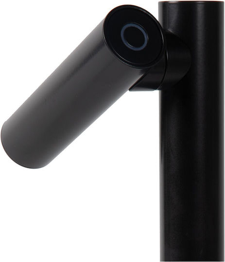Lucide Lightning Metall Tischlampe LED mit Schwarz Schirm und Basis