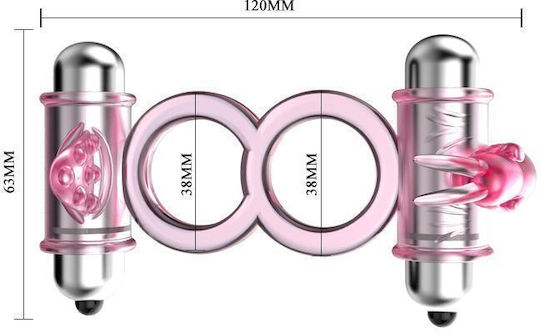 Vibrating Penis Ring Triple Erection Ring