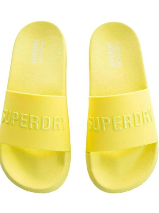 Women's Slides Yellow