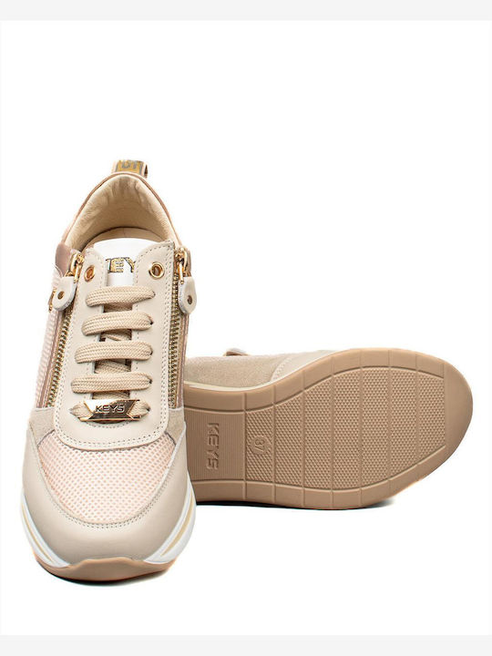 Keys Damen Sneakers Beige