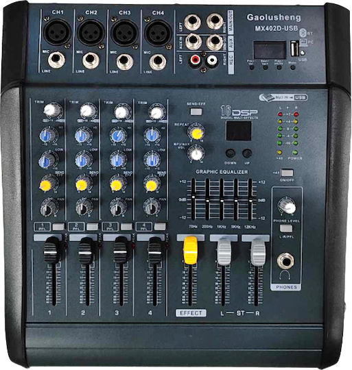 MX-402D 16 XLR Inputs