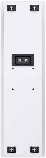 Heco Ambient 44 F D1367042 Hi-Fi Speaker Wall Mounted 80W 2 No of Drivers W22.5xD10.2xH78cm. White / Black