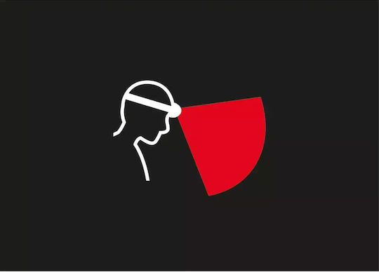 Petzl Презареждащ се Ръчен Прожектор LED IPX4 с Максимална Яркост 1100лм Swift Rl Черен