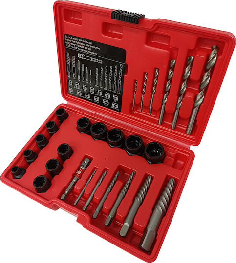 SKS Tools Σετ Εξωλκείς για Βίδες 26τμχ