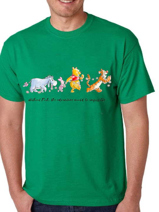 Fruit of the Loom Winnie The Pooh And Friends Original T-shirt Βαμβακερό