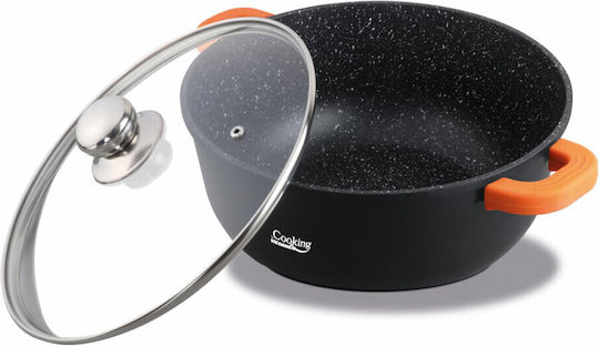 Heinner Dark Line Tiefer Topf aus Aluminium 4.4Es / 24cm