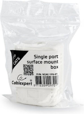 Cablexpert Πρίζα Δικτύου RJ45 Τύπου Cat6 NCAC-1F6-01