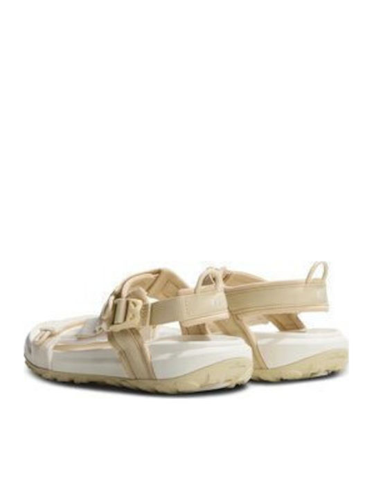 Explore Camp Sandal Women's Flat Sandals Sporty in Ecru Color