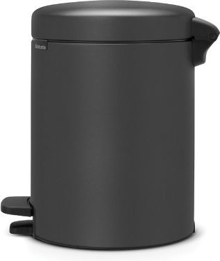Brabantia Metallisch Badezimmer Mülleimer 5Es Gray