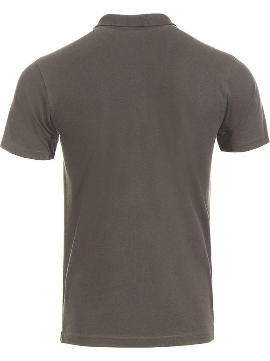 Stenso Ανδρικό Διαφημιστικό T-shirt Κοντομάνικο σε Γκρι Χρώμα
