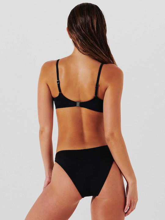 Karl Lagerfeld Bikini Sutien sport Negru