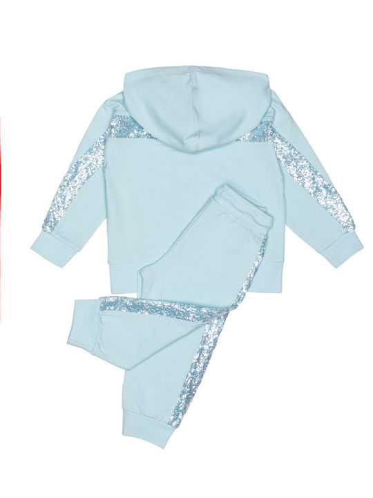 Sprint Kids Sweatpants Set Turquoise 2pcs