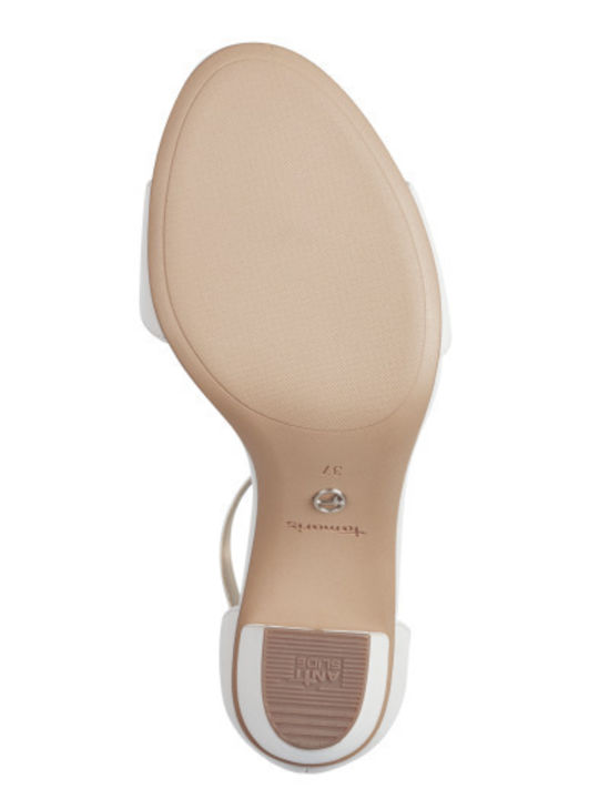 Leather Sandals Anatomic White