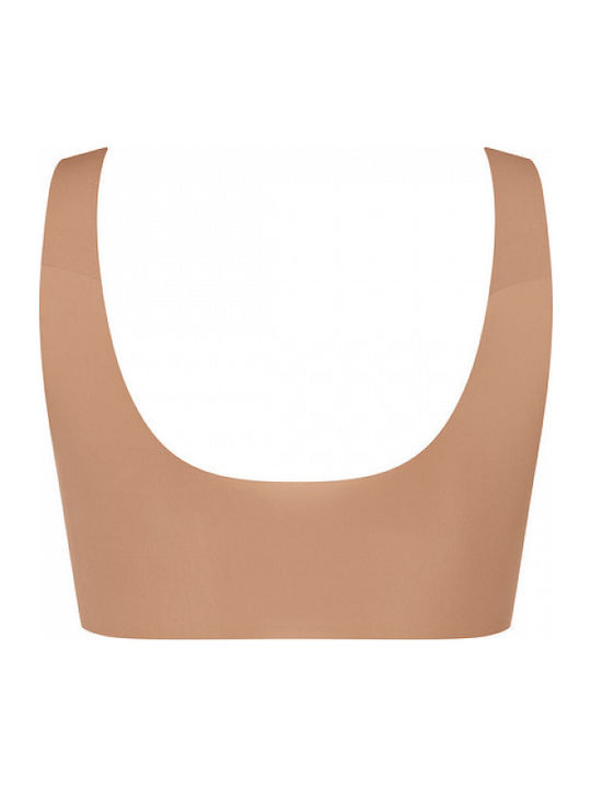 Feel 2.0 Top Women's Bra without Padding Dark Beige