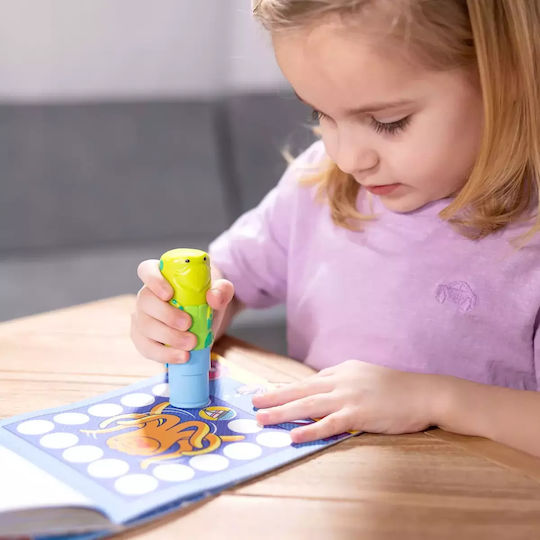 Melissa & Doug Children's Craft Sticker WOW! Activity Book with Sticker Stamp, Turtle for Children 3 Years Kelp