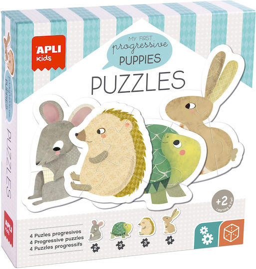Детски Пъзел 12бр Apli Kids