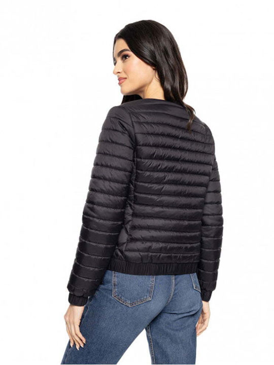 Biston Women's Short Lifestyle Jacket for Winter Black