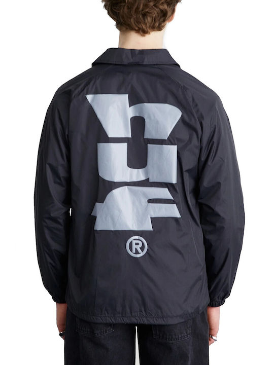 HUF Coaches Men's Winter Jacket Black