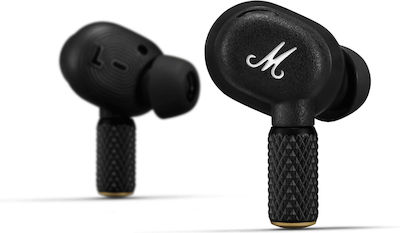 Marshall Motif II ANC In-ear Bluetooth Handsfree Căști cu Rezistență la Transpirație și Carcasă de Încărcare Negrα