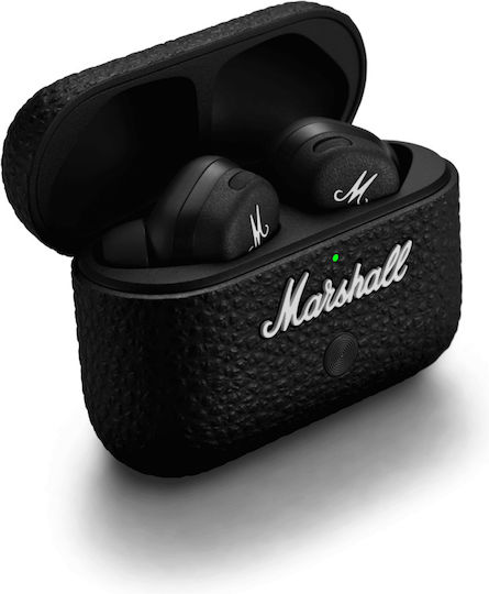 Marshall Motif II ANC In-ear Bluetooth Handsfree Ακουστικά με Αντοχή στον Ιδρώτα και Θήκη Φόρτισης Μαύρα