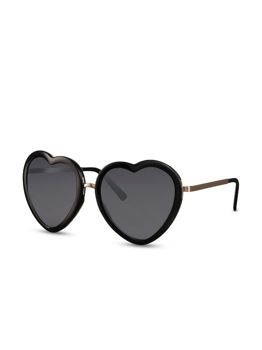 Solo-Solis Sonnenbrillen mit Schwarz Rahmen und Schwarz Linse NDL2366