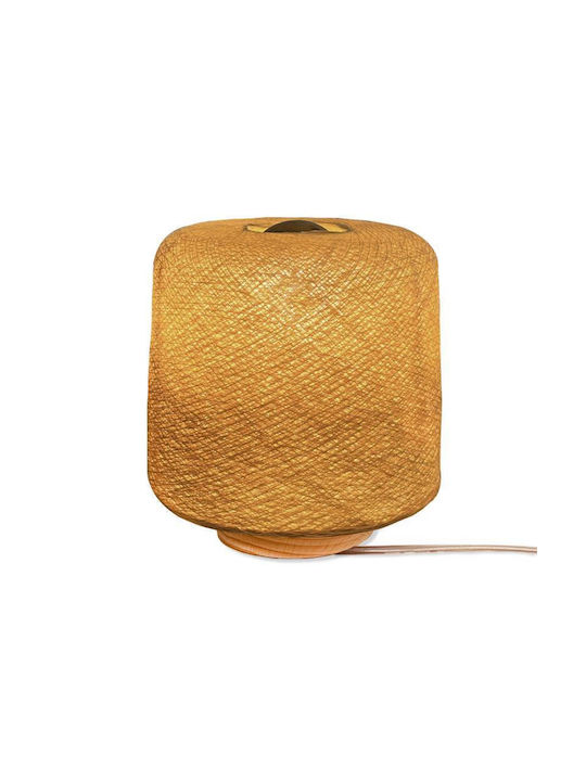 La Case de Cousin Paul Kinder Dekorative Lampe Braun 12.5x12.5x16εκ.