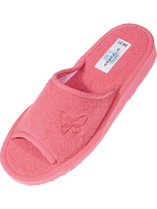 Terry Women's Slippers Sliders Orange