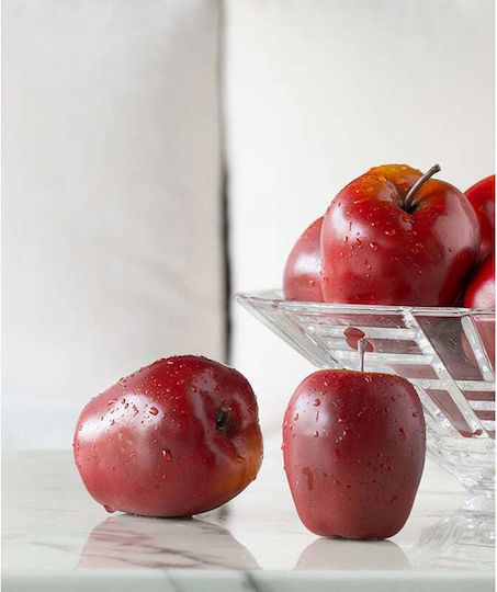 Artekko Set of Decorative Apples made of Ceramic Material 20.3x20.3x12.7cm 6pcs