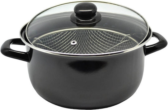 Ankor Fritteusentopf aus Aluminium 24cm