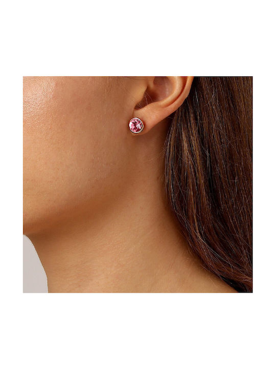 Dyrberg Kern Dia Earring Sg Light Rose 420000 Steel