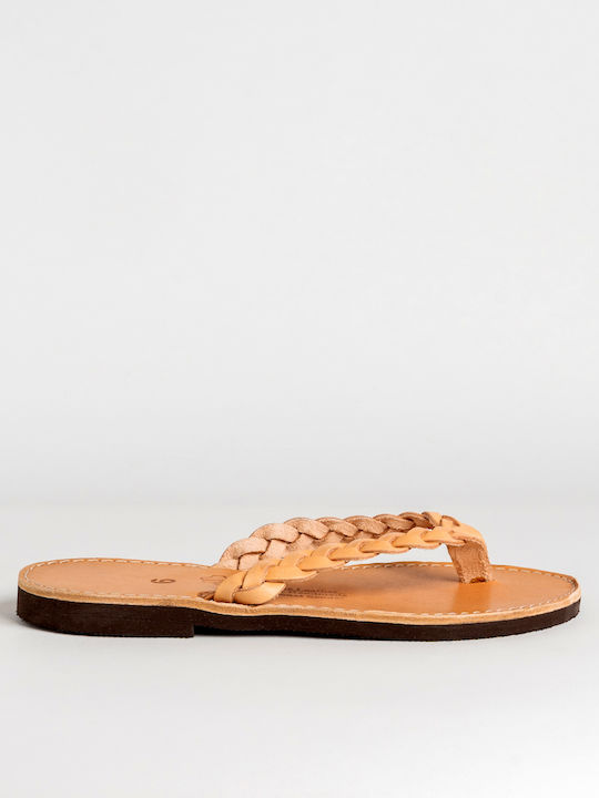 Women's Leather Sandals Kouros 80 Natural