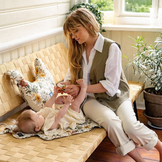 La Millou Portable Changing Pad made of White Fabric 45x66cm