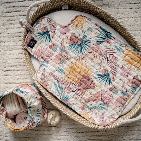 La Millou Portable Changing Pad made of White Fabric 45x66cm