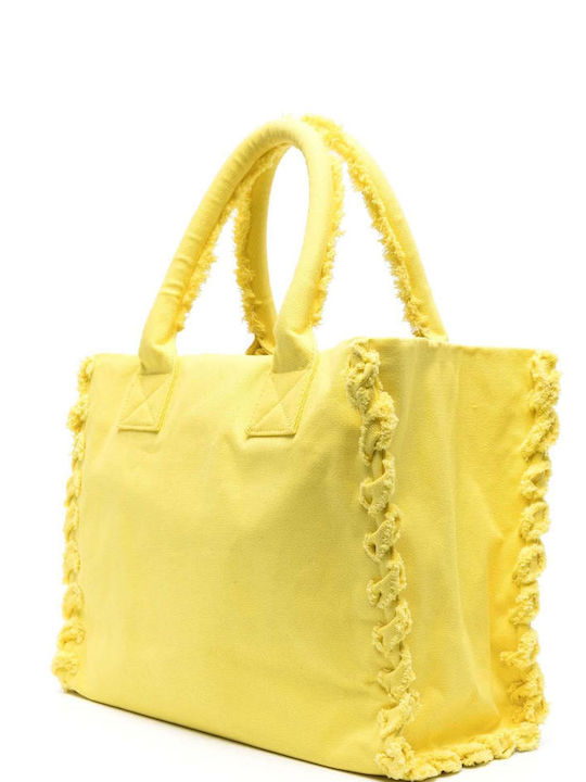 Pinko Τσάντα Θαλάσσης Κίτρινη