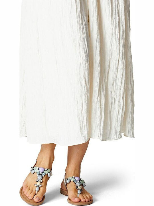 Leather Women's Flat Sandals