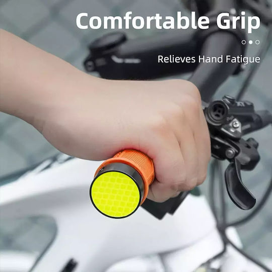 Rockbros HU-7098586731664 Bicycle Handlebar Grips in Orange Color