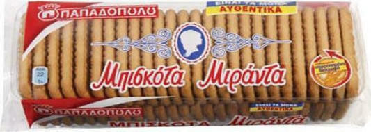 Papadopoulou Бисквити Миранда Класик 1бр 250гр