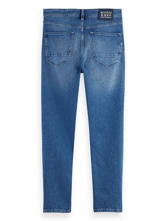 Scotch & Soda Herren Jeanshose in Skinny Fit Blau