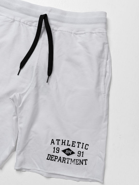 Bodymove Men's Athletic Shorts White