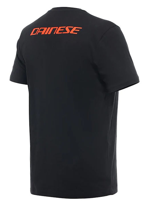 Dainese Herren T-Shirt Kurzarm Schwarz