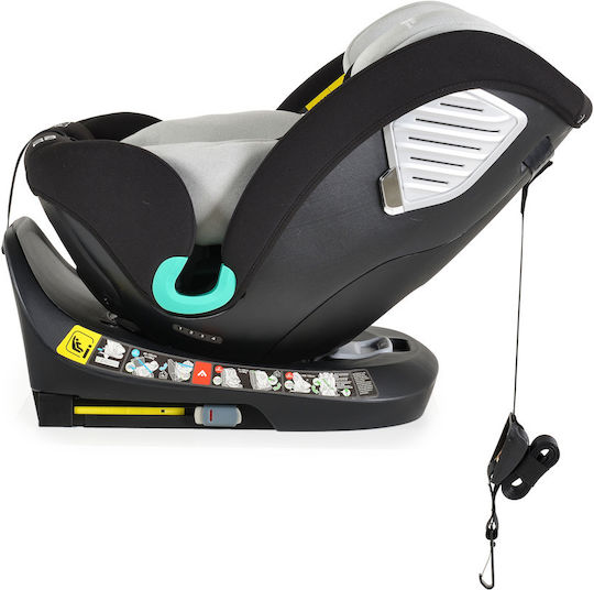 Moni Serengeti Baby Car Seat i-Size with Isofix Light Grey 0-36 kg