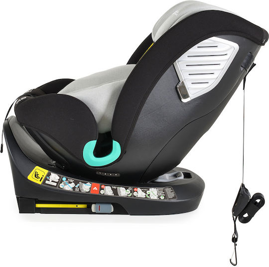 Moni Serengeti Baby Car Seat i-Size with Isofix Light Grey 0-36 kg