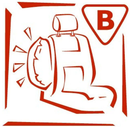 Ares Extra Super Airbag Front Seat Covers 2pcs - Size L