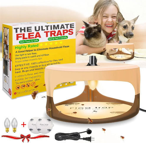 STV Flea Killer Fallen für Flöhe 1cm